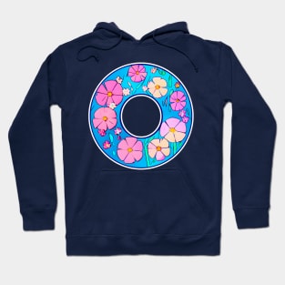 Mother's Day Primrose Flower Wreath (MD23MOD005c) Hoodie